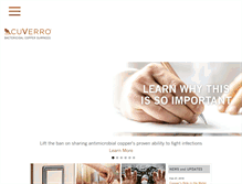 Tablet Screenshot of cuverro.com